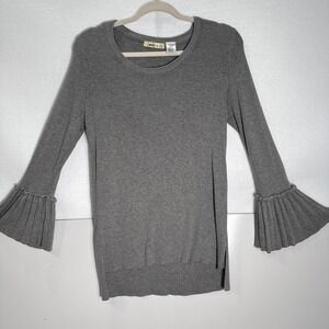 Camille & Co Womens  Long Sleeve Shirt‎ Top Size Small Cotton/Rayon